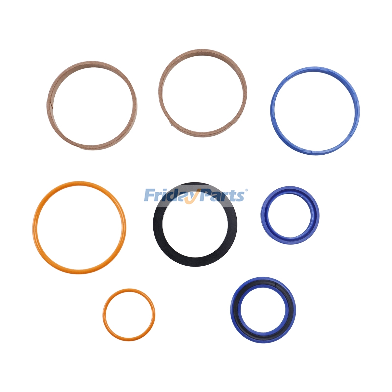 Clam Steering Cylinder Seal Kit for Forklift,Loader,Telehandler