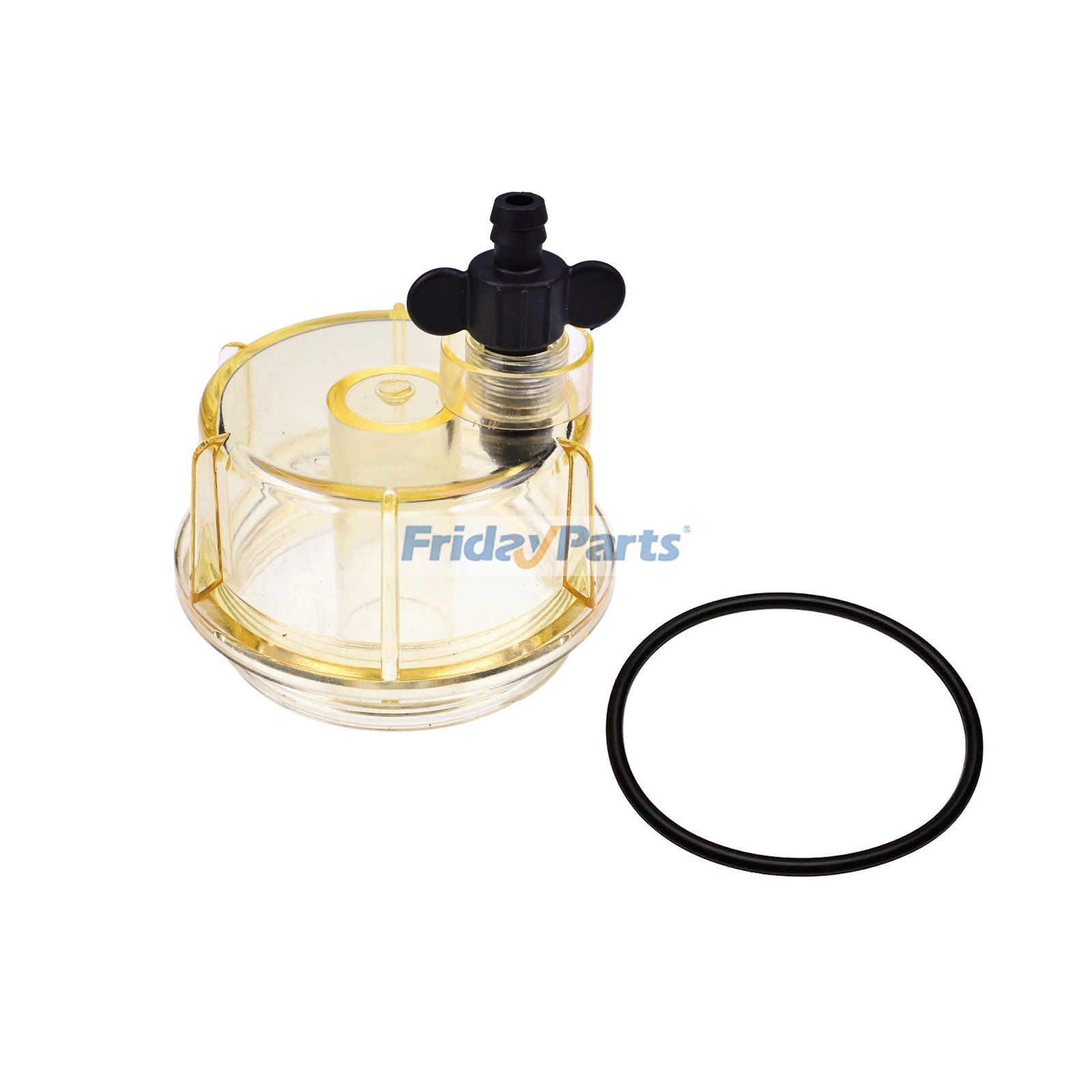 Klare Schüssel RK30475 für Racor Kraftstoff-Wasserabscheider 660R 320R-RAC-01 B32013 B32014 Filter S3213 S3214