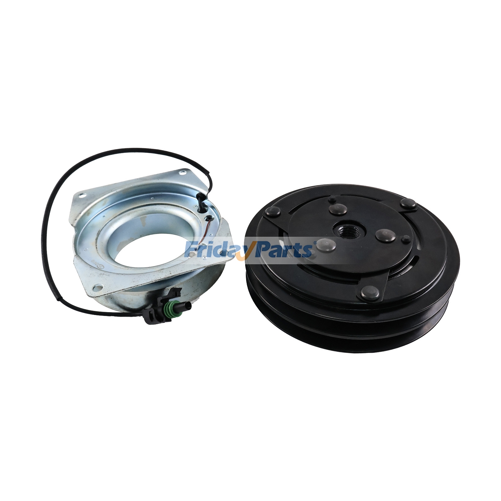 Sprzęgło sprężarki klimatyzacji 12 V 86529809 do ciągnika New Holland 2600 5610 6700 7700 8730 8830 TW10 TW15 TW30 TW35 Ładowarka 550 655 555A A62 A66