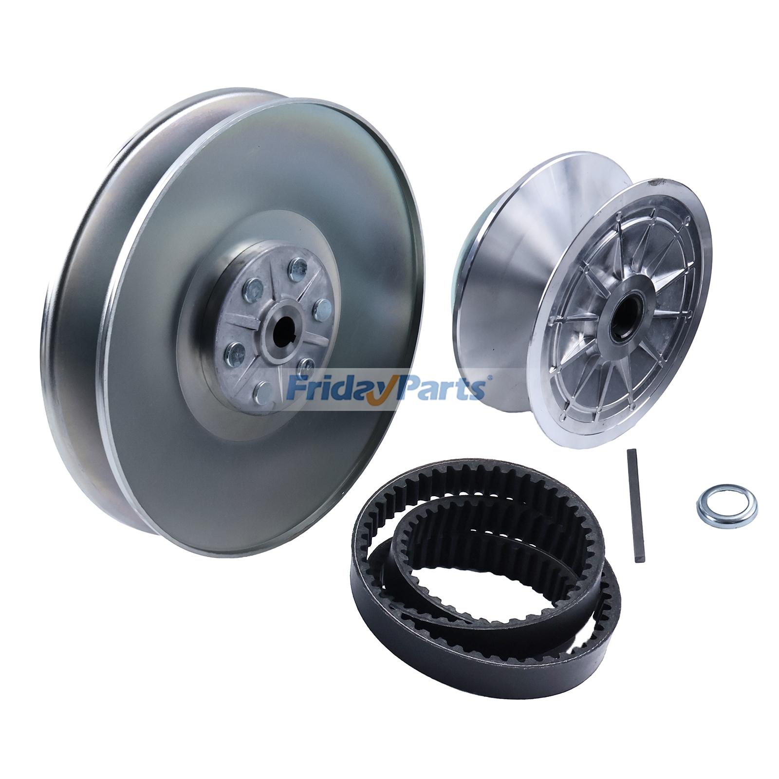 Primary & Secondary Clutch & Belt compatible with Heavy-Duty UTV
