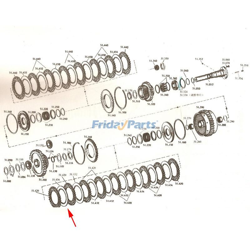 FridayParts Kupplungsscheibe Getriebe