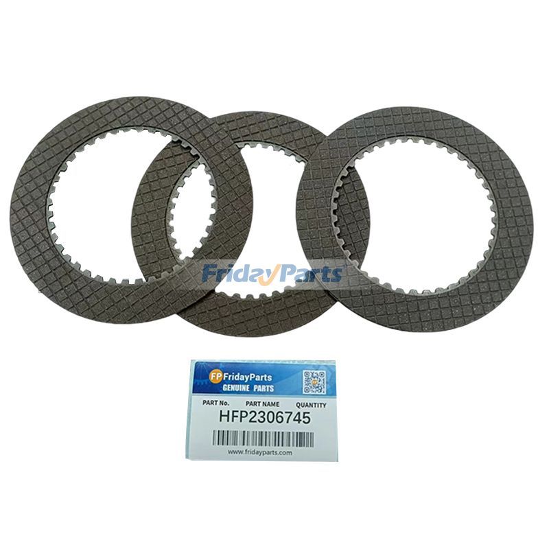 3 PCS Clutch Disc 122-1880 for Caterpillar CAT Backhoe Loader 416C 416D 420D 424B 426C 428C 430D 432D 436C 438C 442D