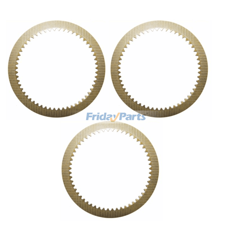 3 PCS Clutch Disc 124-15-52710 for Komatsu Bulldozer D41A D41E D41E6T D41P D41PF