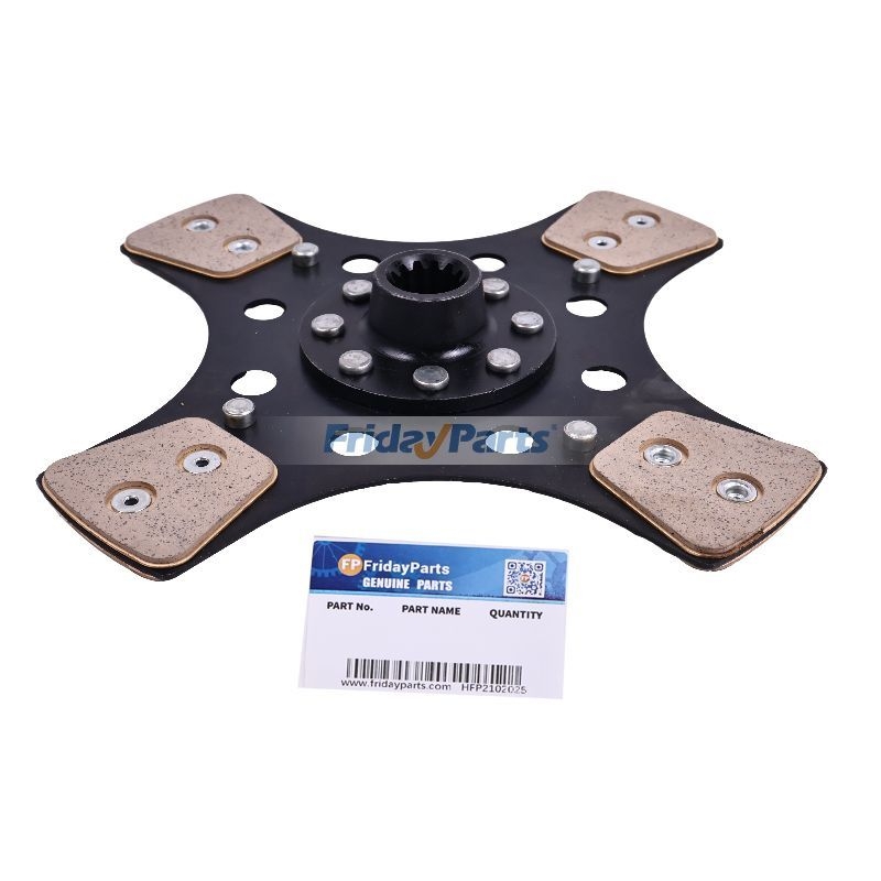 Complete Tractor Clutch Plate 1412-6056 - Direct Replacement For John Deere 5200, 5300, 5400, 5500, 5600, 5700 Series Tractors