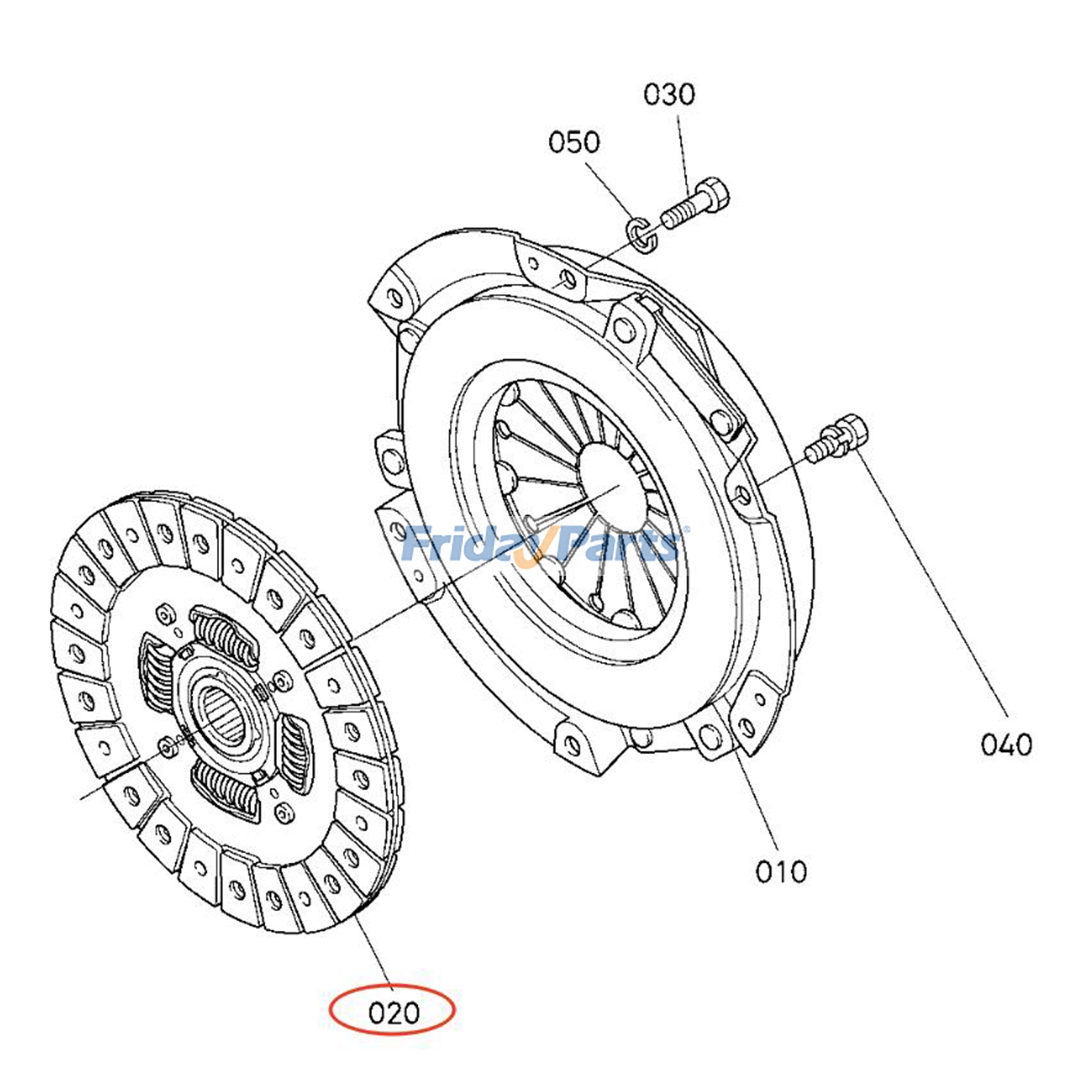Clutch Disc for Tractor