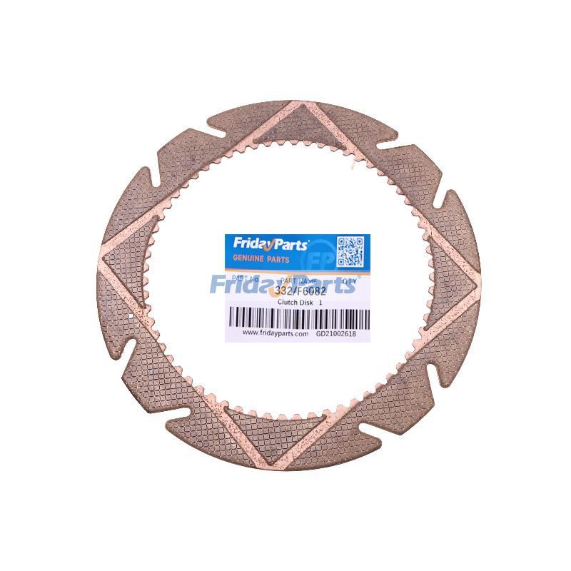 Clutch Disk 332/F6082 for JCB Articulated Dump Truck 714 718 Wheel Loader 427