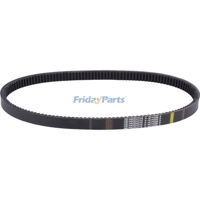 Correa de transmisión del embrague M174026 M150046 para motor Yanmar 3TNV70 Vehículo utilitario John Deere Gator TH 6X4 TS 4X2 TX Turf TX4X2 Para JOHN DEERE