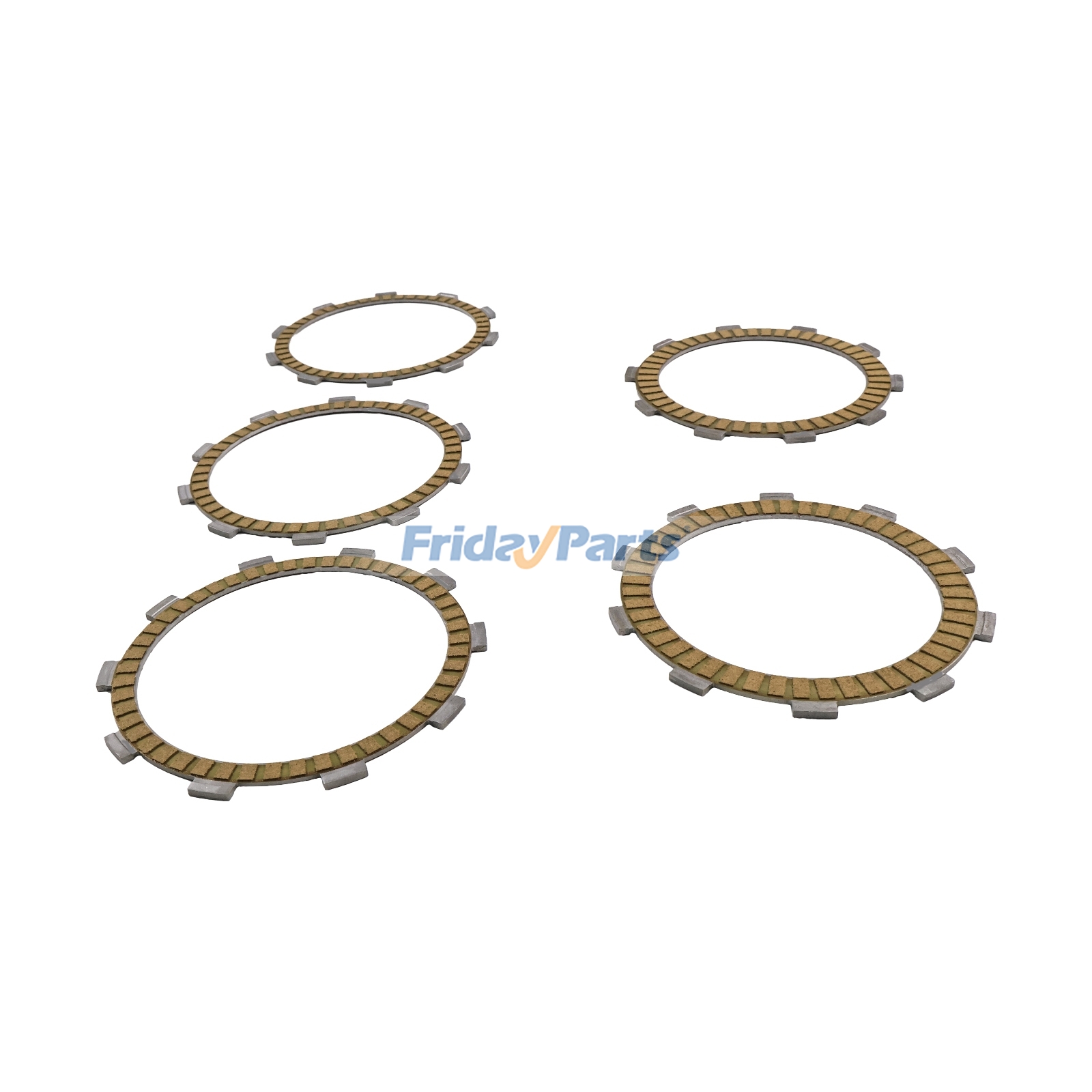 Kit de discos de fricción de embrague 301-35-10010 301-35-10011 para Kawasaki Ninja 400 500 Z400 Z500 ZX-4RR 2018-2026 Honda CBR600RR CB650F CBR650F 2003-2026 de FridayParts