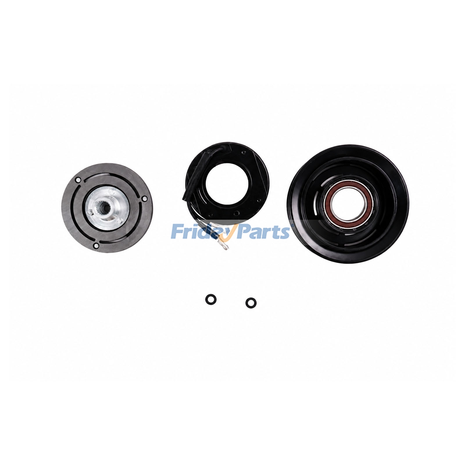 Kupplungssatz für SV07E 6PK 110MM Klimakompressor - Ersetzt Denso 447280-3051für Für Denso
