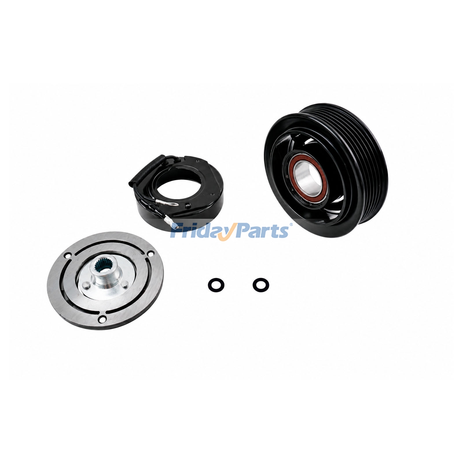 Kupplungssatz für SV07E 6PK 110MM Klimakompressor - Ersetzt Denso 447280-3051