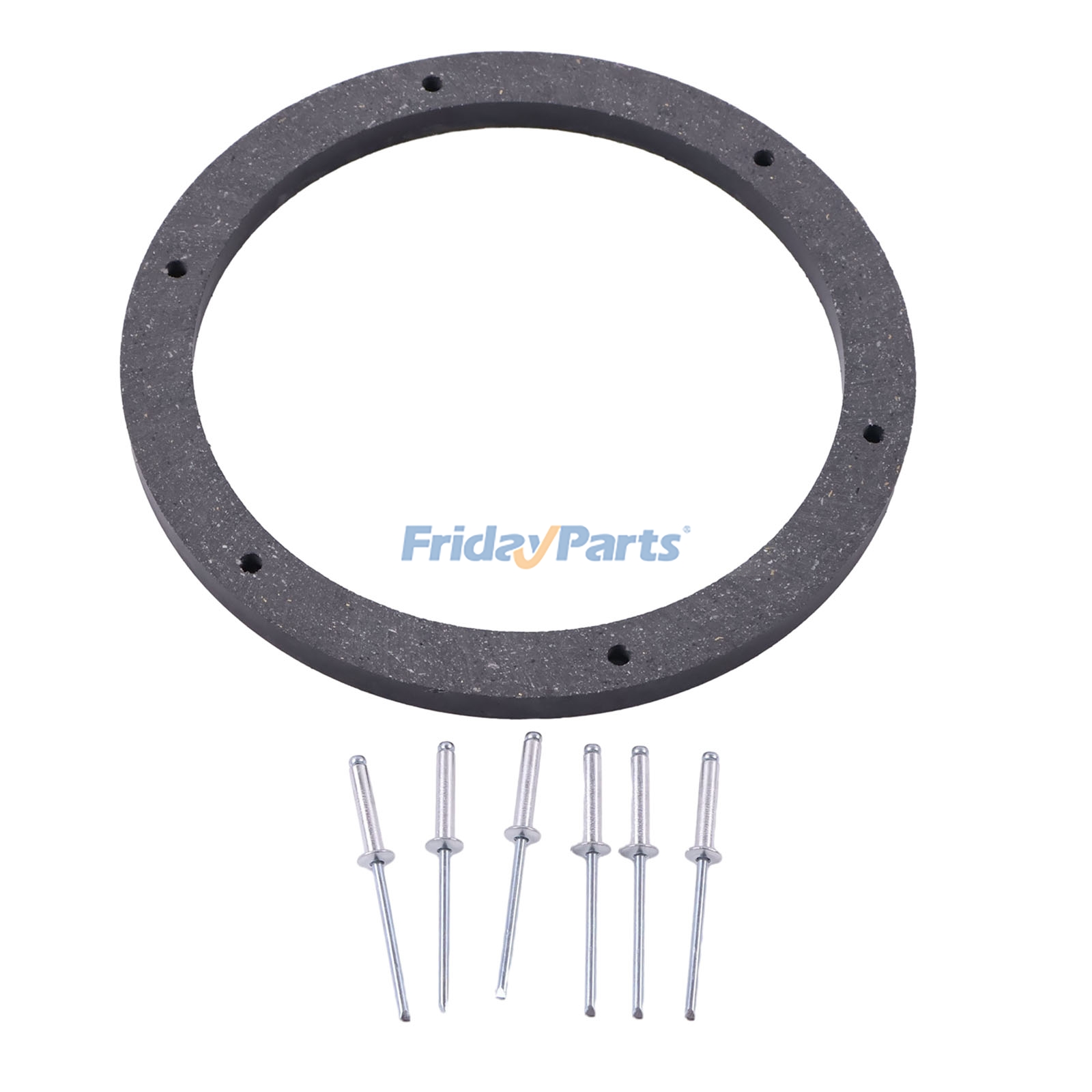 Kit de forro de embrague con remaches 08751000 para tractor Gravely 8122 8123 8162 8163 8199 de FridayParts