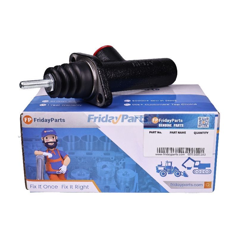 Maître-cylindre d'embrayage AL34743 pour tracteur John Deere 3140 3040 2950 2940 2750 2350 2040S 1640