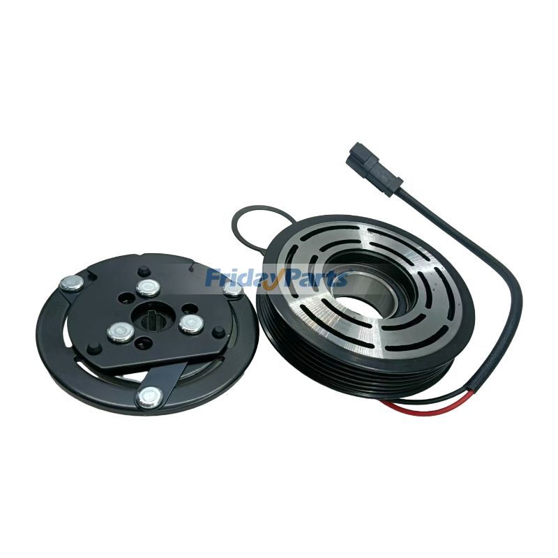 Clutch Pulley with 5 Grooves for Bobcat E32 E42 E45 E50 S550 S590 S630 T595 T630