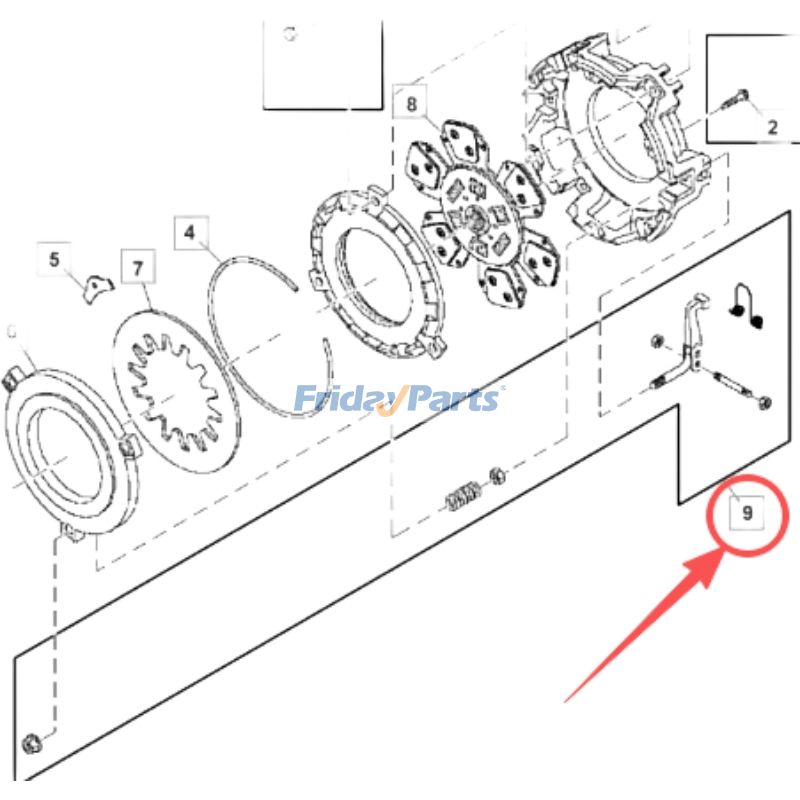 エンジン,トラクター クラッチ修理キット