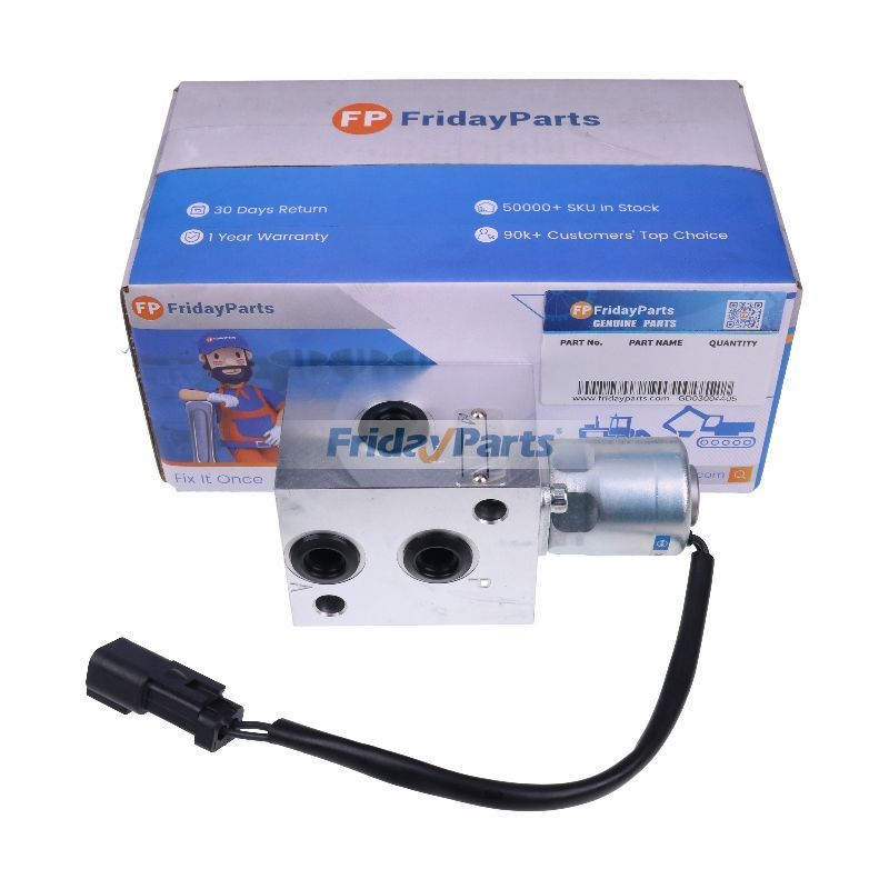 Válvula solenoide de embrague 417-18-31111 para cargadora Komatsu WA150-5 WA150-6 WA200-5 WA200-7 WA250-5 WA270-5 WA320L-5