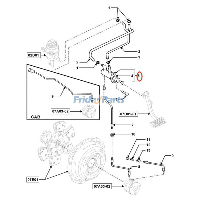 Clutch Master Cylinder in Stock in China
