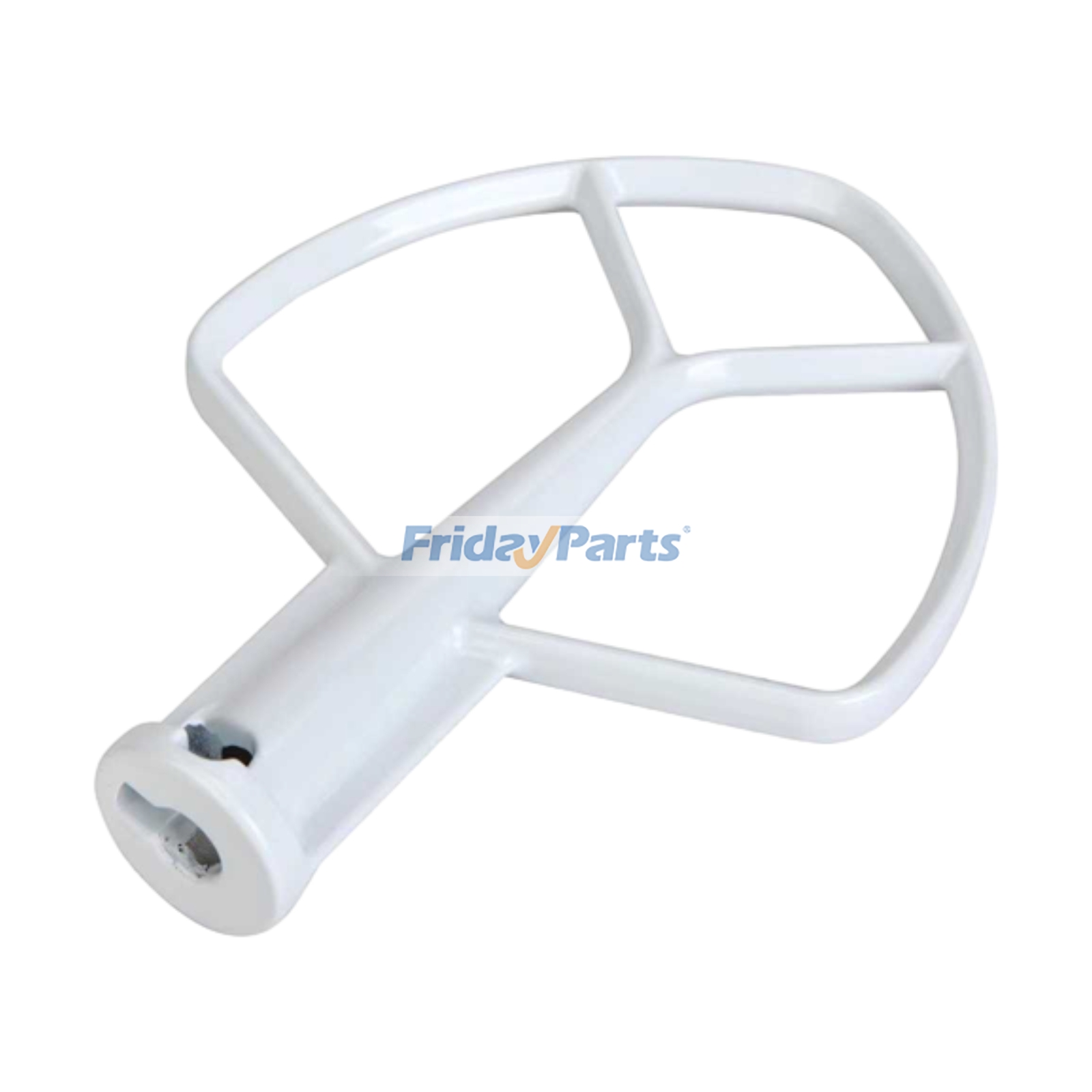 Batedor plano revestido K5AB W10807813 9707670 para batedeira Kitchenaid K5SS KP50P KSM50 4K5SSOB0