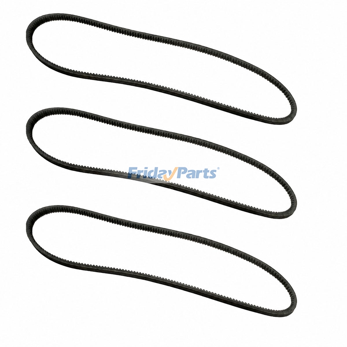 3 Pieces Cogged Vee Belt 6N-6650 6N-6651 for Caterpillar CAT Engine C15 C13 3406E 3406 C9 Tractor 621E 621F 623E 623F 627E 627F D7G D5B