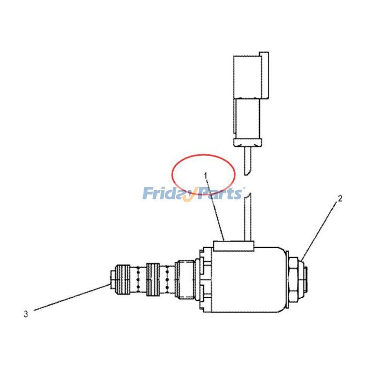  Coil Assemblyerpillar CAT 428 438 For CAT