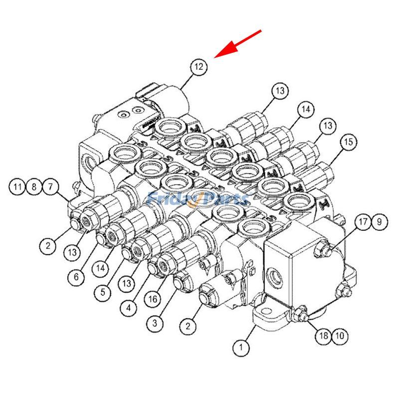  12V Coil Assemblyerpillar CAT For CAT