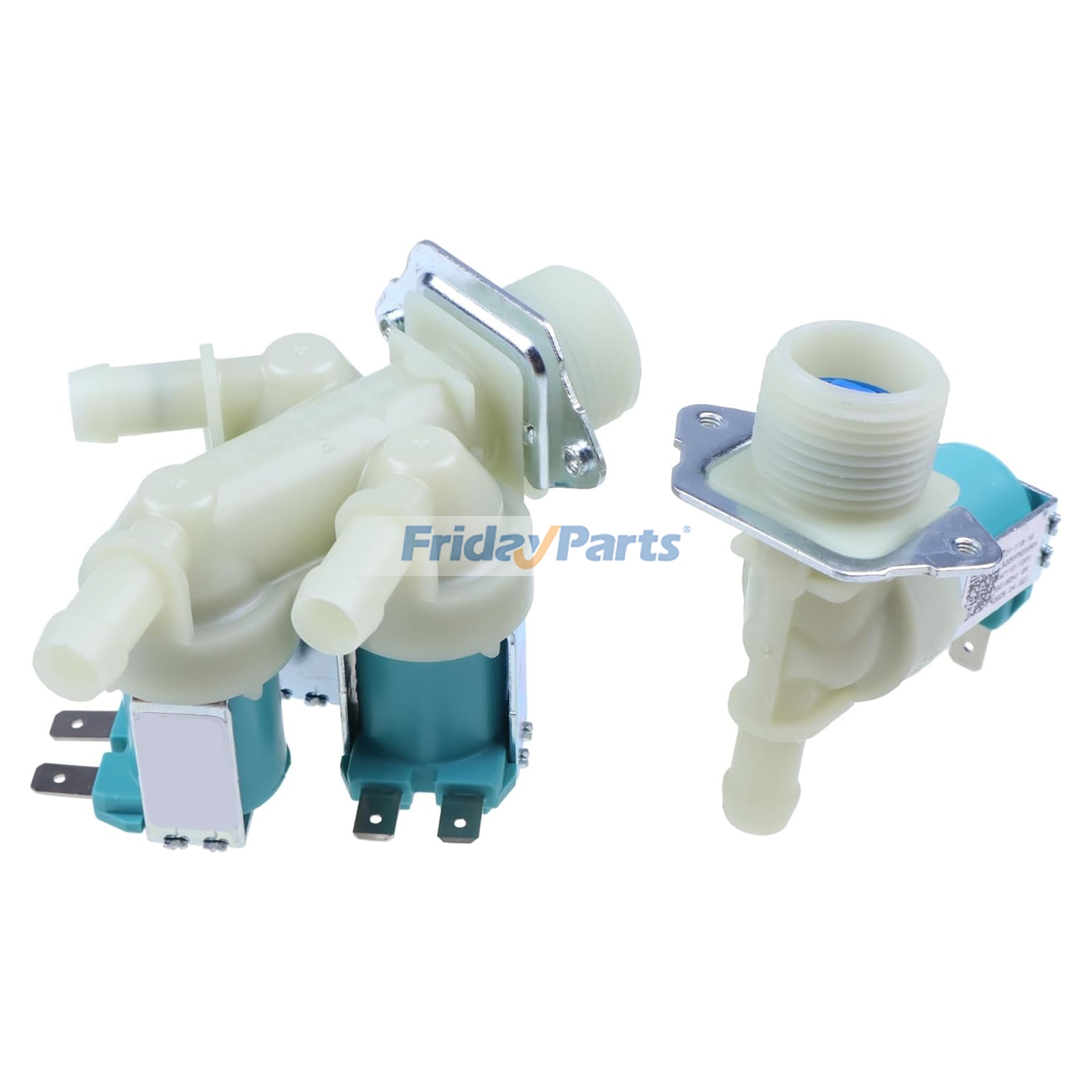 Cold & Hot Washer Water Inlet Valve 1268123 5220FR2006H for LG & Kenmore 5221ER1003A 5220FR2006L 5221ER1003C 5220FR2006Q 5221ER1003D