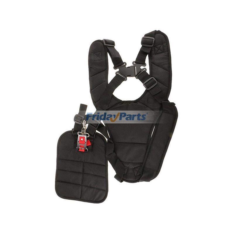 Harnais de ceinture rembourré à double épaule pour débroussailleuse et débroussailleuse Pièces de tondeuse à gazon Outils de jardin