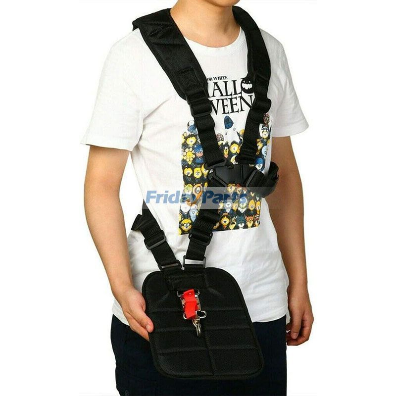 他ブランド用ダブルショルダートリマー パッド入りベルトハーネスストラップ