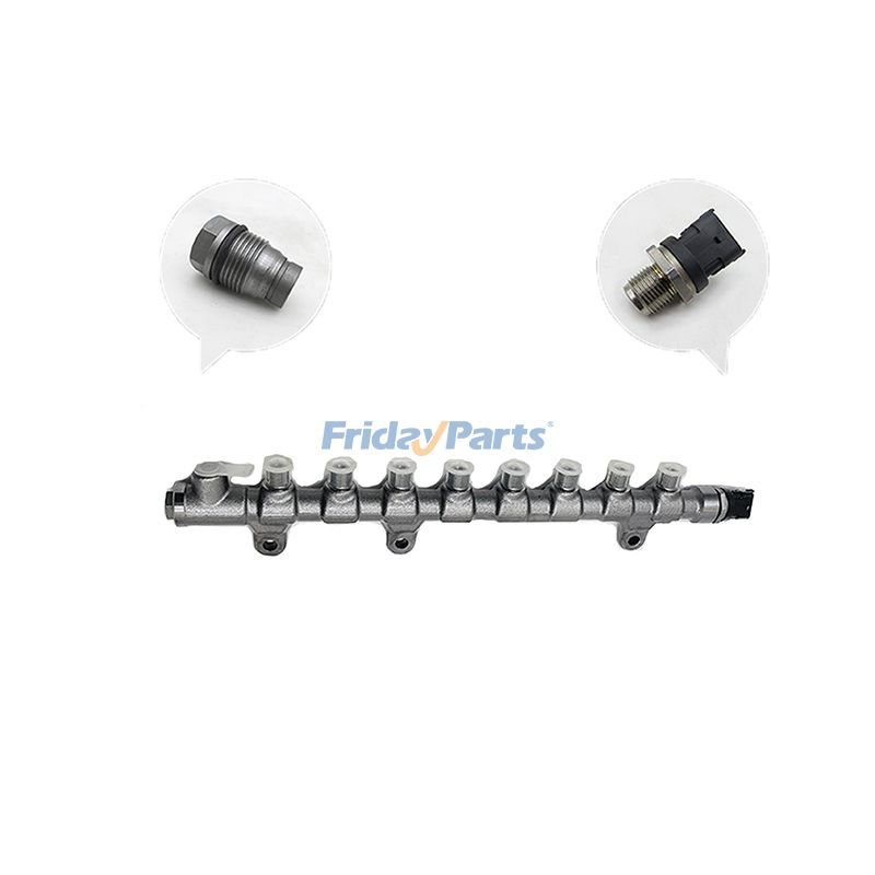 Common Rail Assembly 0445226129 0445226128 T410594 375-2649 for Caterpillar CAT Engine C7.1 Excavator 323D2 L Wheel Loader 924K 930K 938K 950 GC