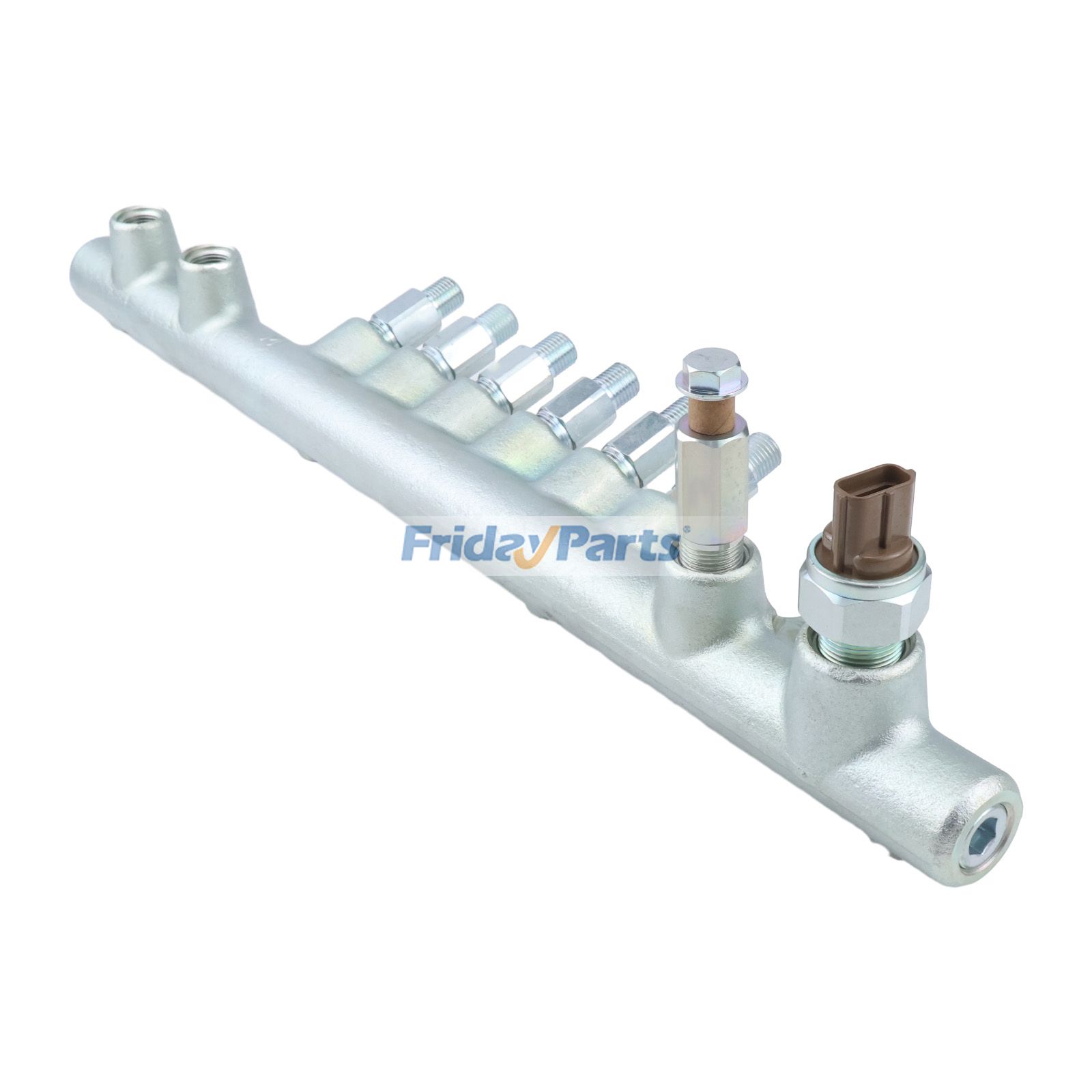 Conjunto de riel común 6217-71-1211 6217-71-1210 para motor Komatsu SA6D125E SAA6D140E Excavadora PC400-7 PC400LC-7 de FridayParts