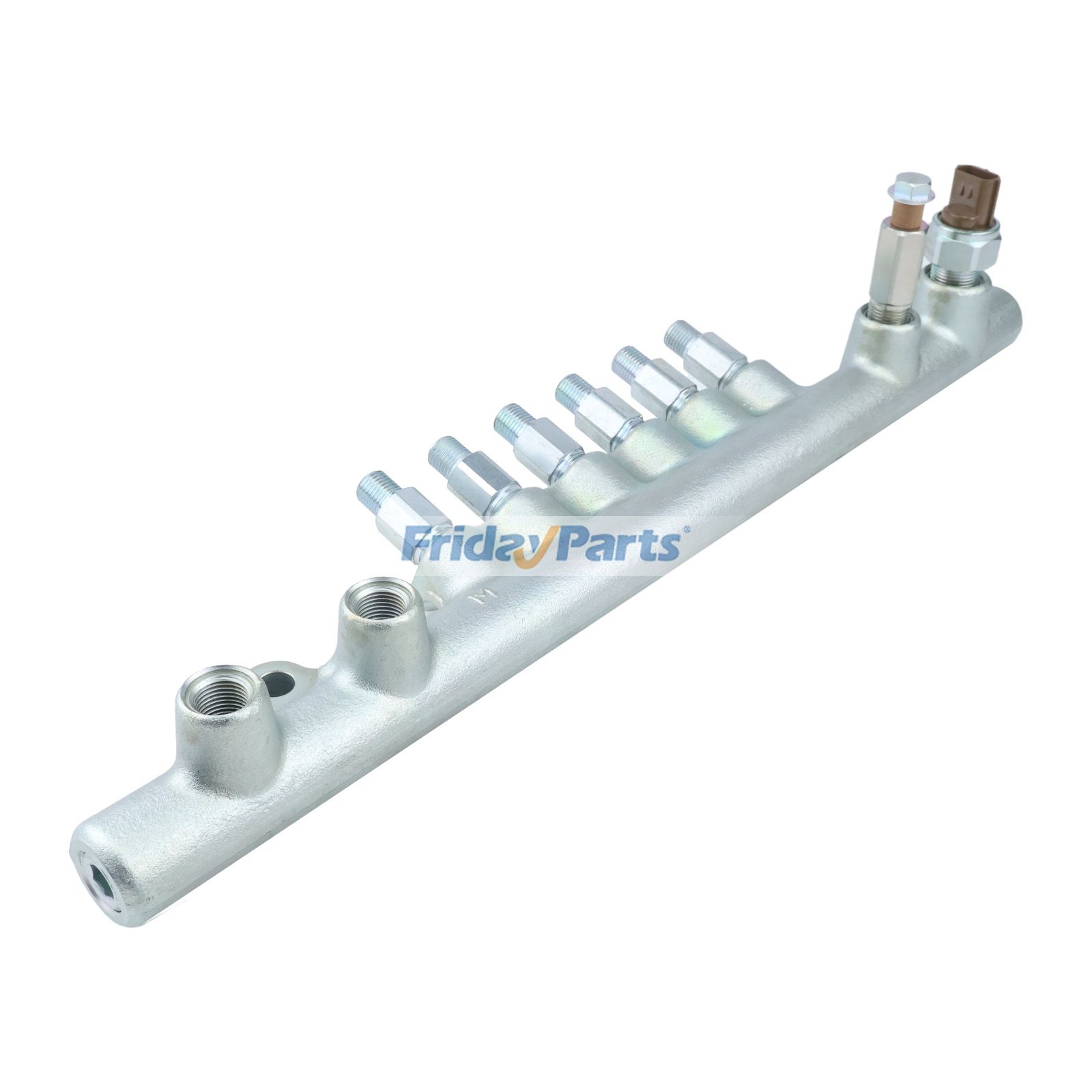 Compra Conjunto de riel común 6217-71-1211 6217-71-1210 para motor Komatsu SA6D125E SAA6D140E Excavadora PC400-7 PC400LC-7 en Fridayparts