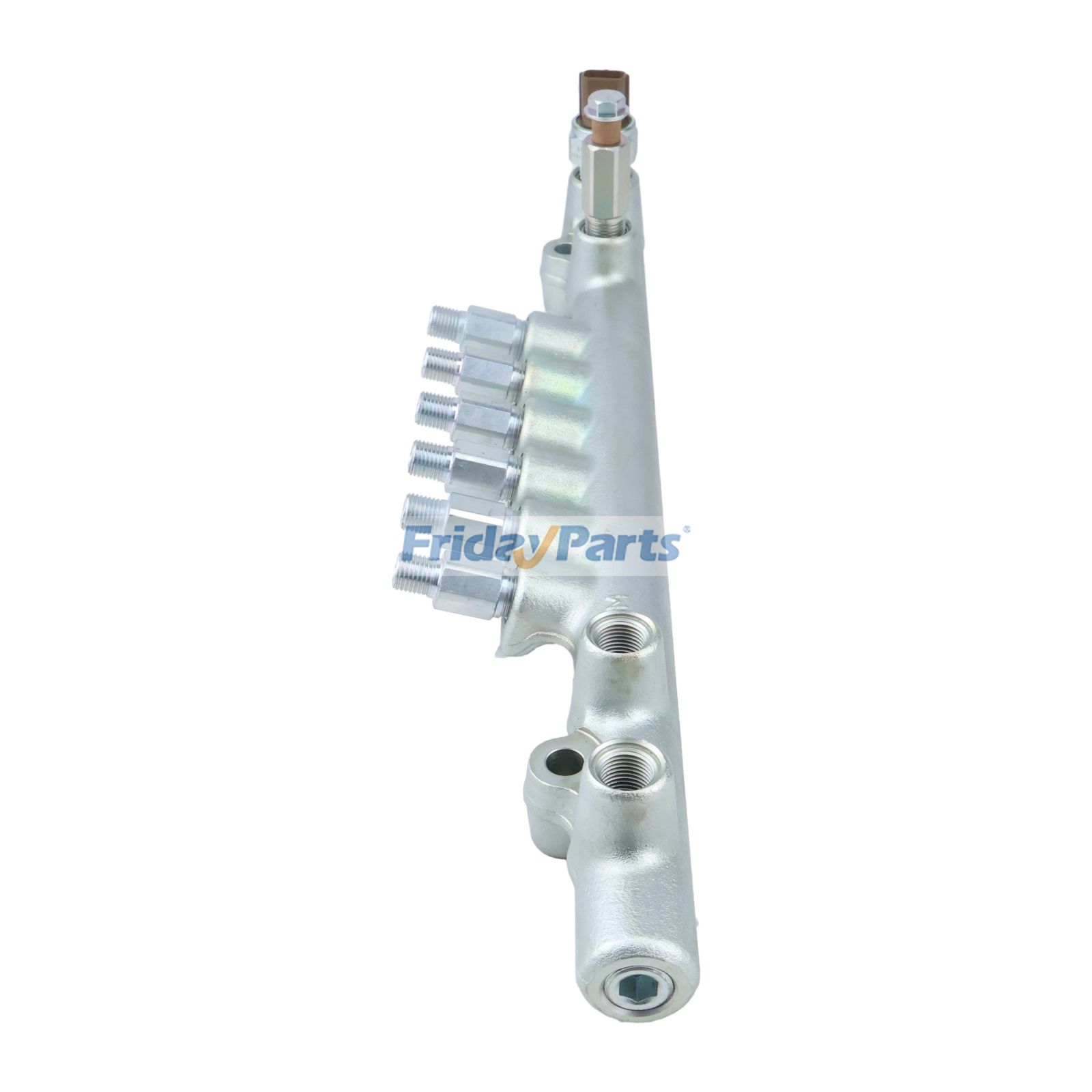 Conjunto de riel común 6217-71-1211 6217-71-1210 para motor Komatsu SA6D125E SAA6D140E Excavadora PC400-7 PC400LC-7 para Motor,Excavadora,Pala cargadora,Camión todoterreno Para KOMATSU FridayParts