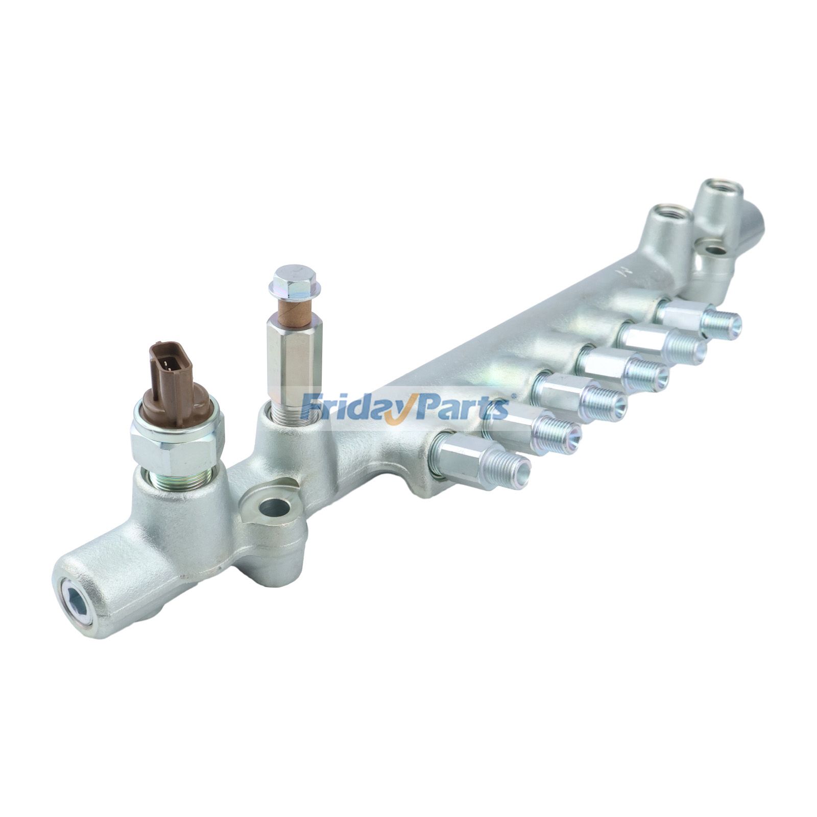 Conjunto de riel común 6217-71-1211 6217-71-1210 para motor Komatsu SA6D125E SAA6D140E Excavadora PC400-7 PC400LC-7