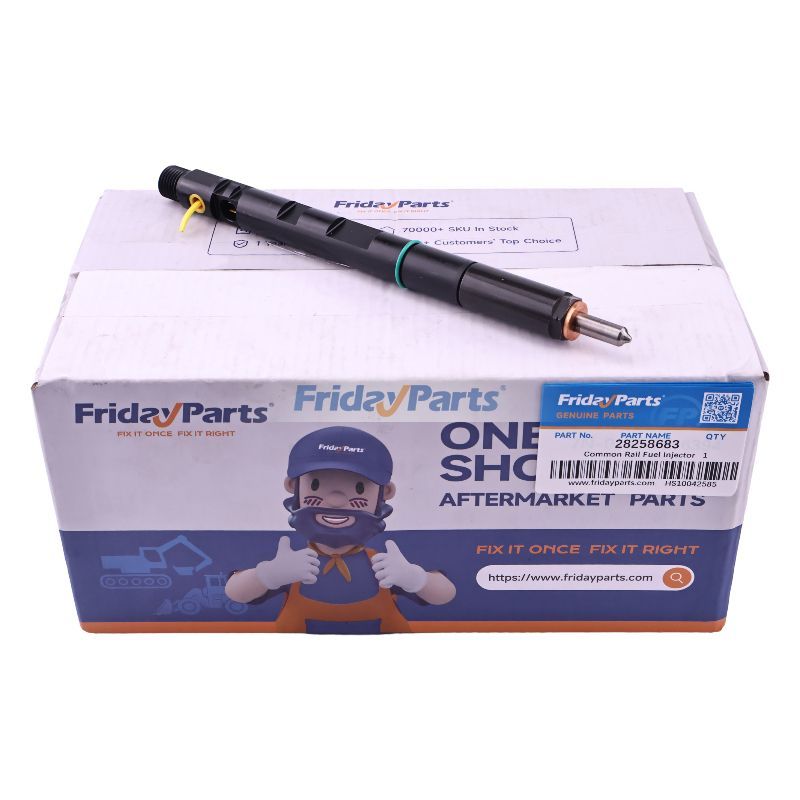 Common Rail Fuel Injector 28258683 320/06833 for JCB Engine T3 4.8L 448