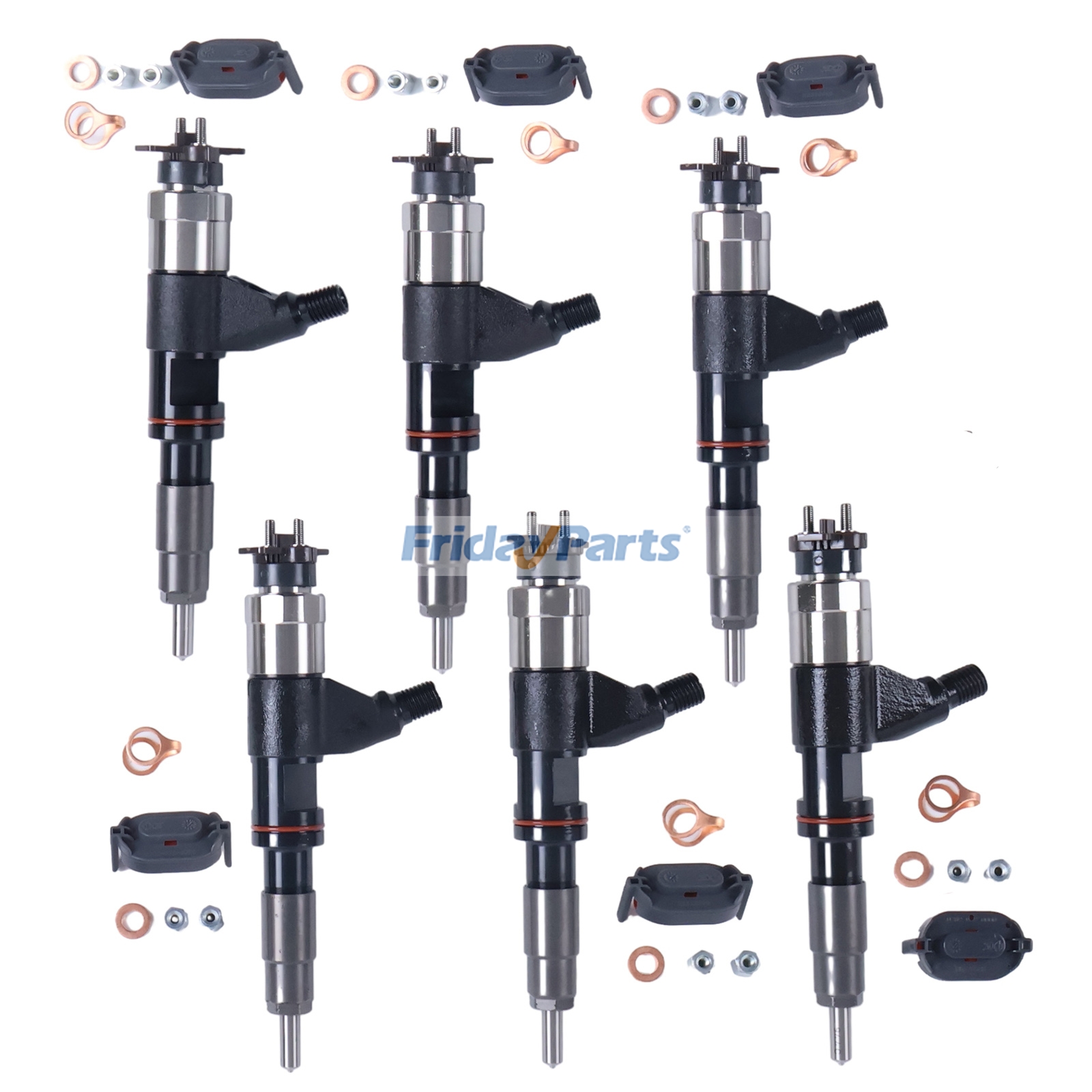 Fuel Injector DZ100212 for John Deere Engine 3029 4045 6068 Excavator 160DLC 160GLC 180GLC 200DLC 200G 210G 210GLC 2154D Tractor 6110M 6155M 6195M