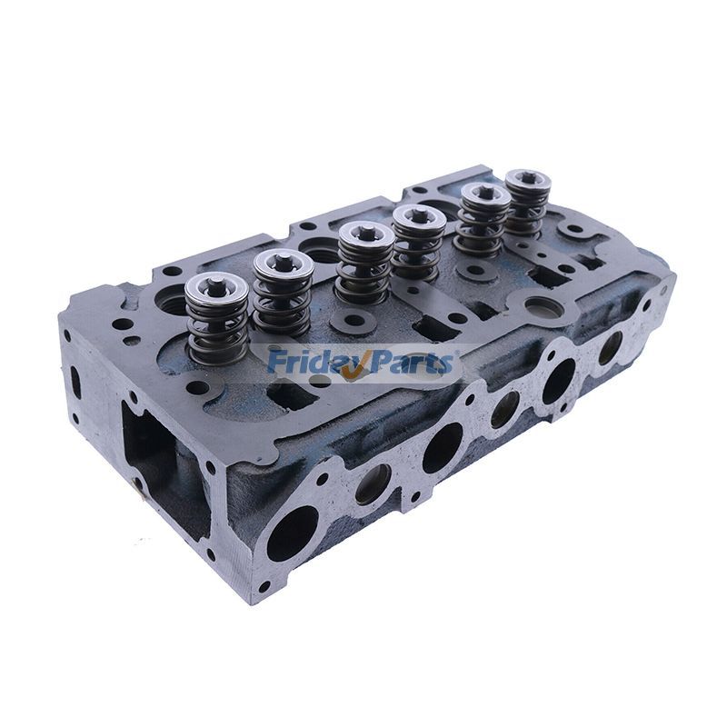 Culata completa con kit de juntas para tractor Kubota D650 D650-B D650-A B6001 B6100D B6100E B6100HST-D B6100HST-E B6100D-P B6100E-P de FridayParts