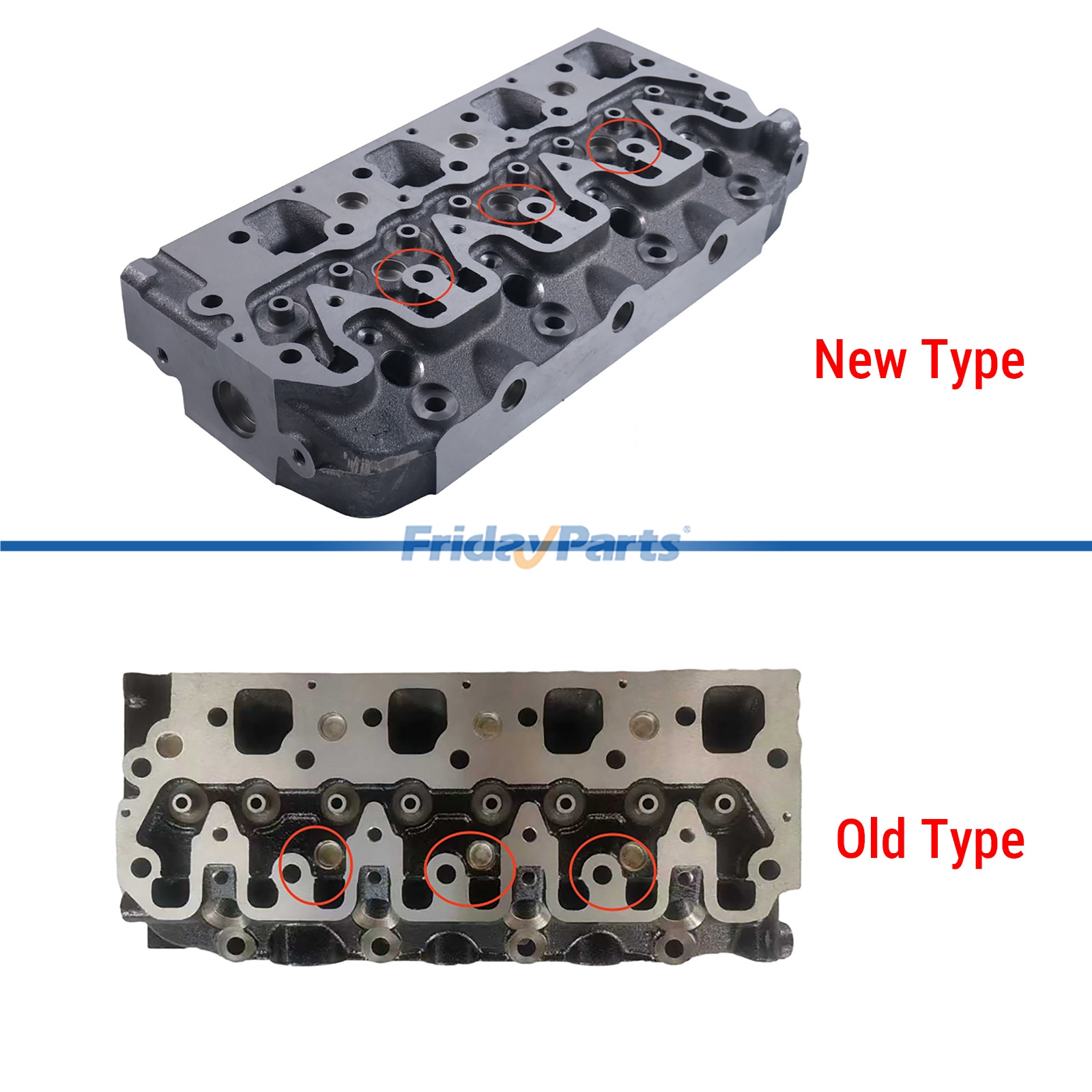 Complete Cylinder Head Assembly for Engine