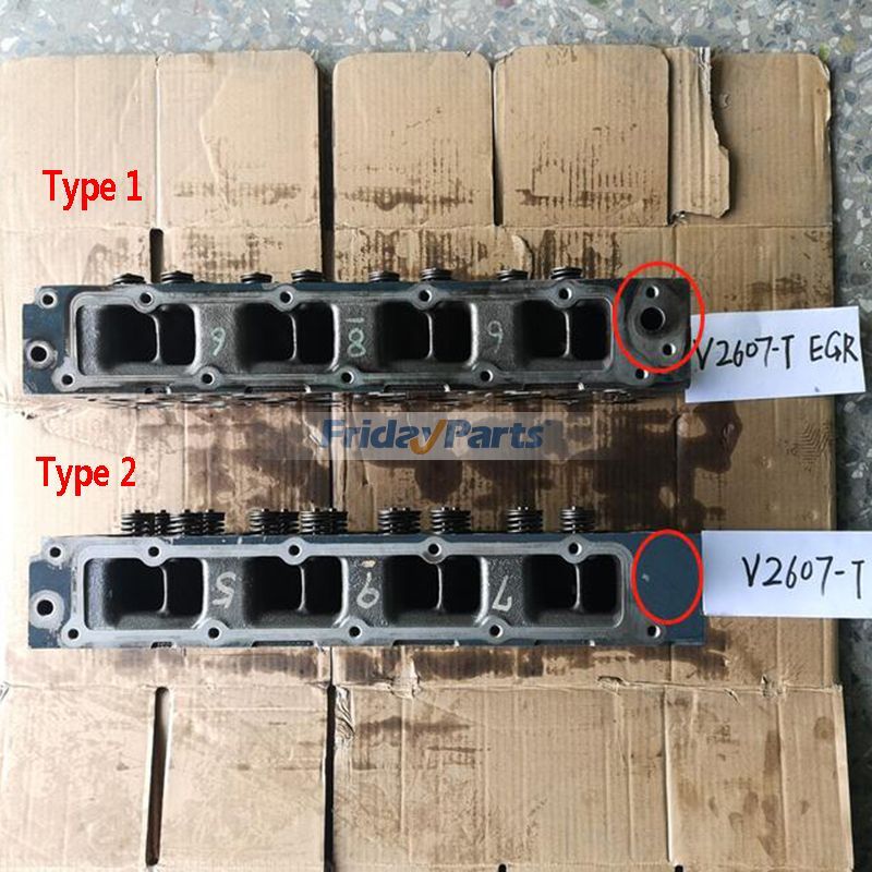 Complete Cylinder Head for Kubota Engine V2607 V2607-DI-T