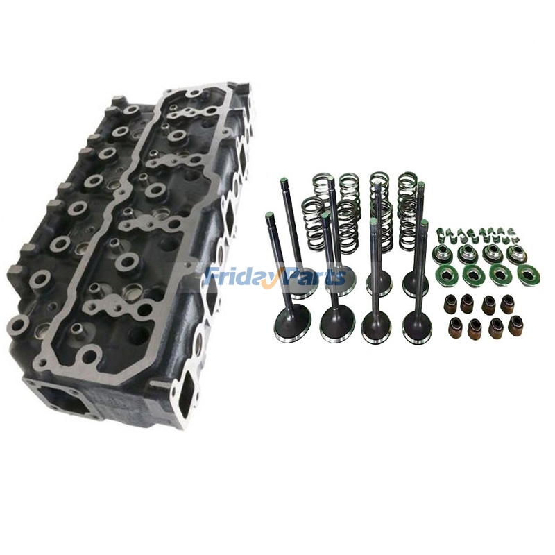 Complete Cylinder Head with Valves for Engine