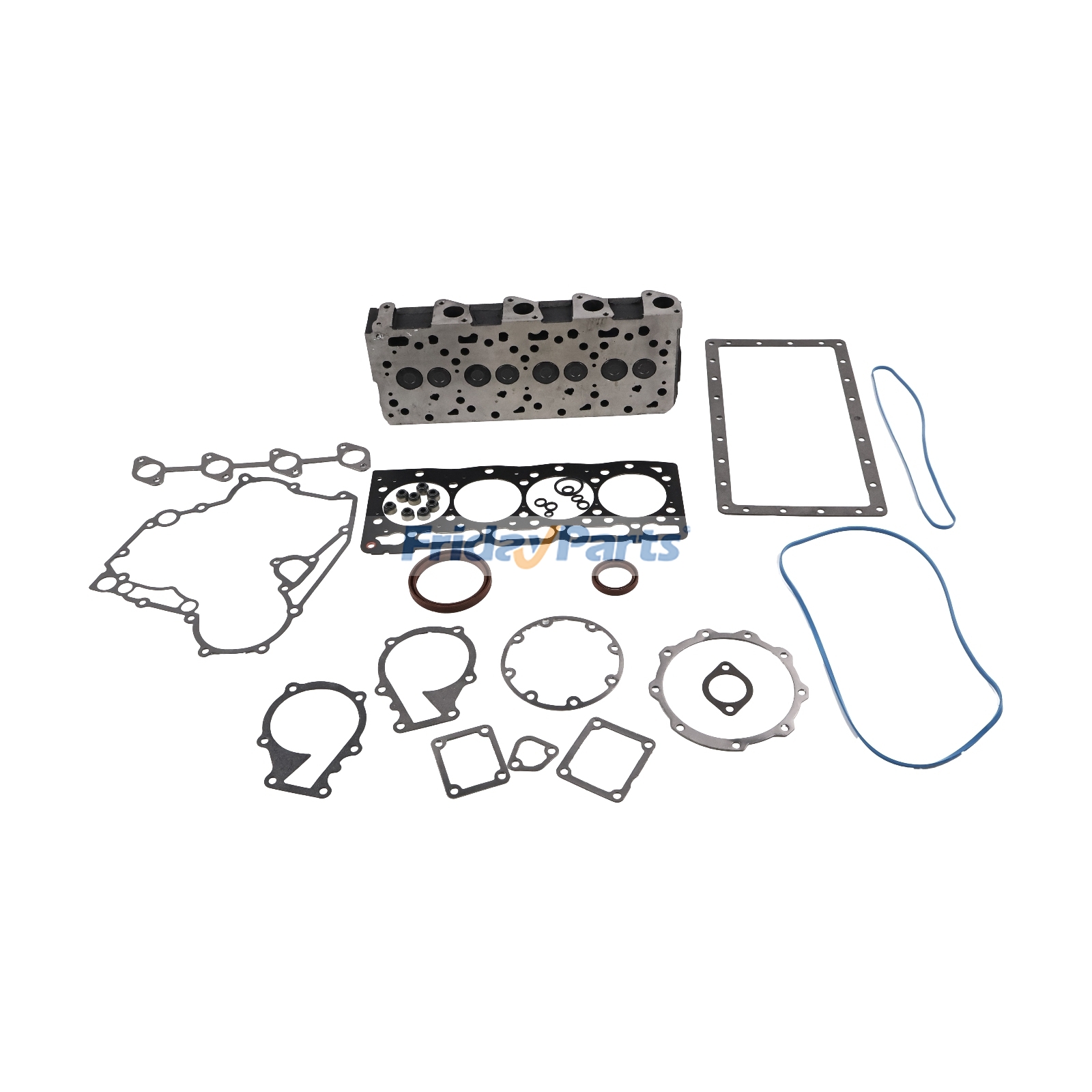 エンジン,エクスカベーター,草刈り機,トラクター -E2B-T シリンダーヘッドとフルガスケットキット B3000 B3030 B3200 B3300 B7800