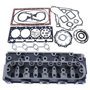 Engine V1505 V1505-E2B V1505-E3B V1505-T Complete Cylinder Head and Full Gasket Kit for Kubota Tractor B3000 B3030 B3200 B3300 B7800