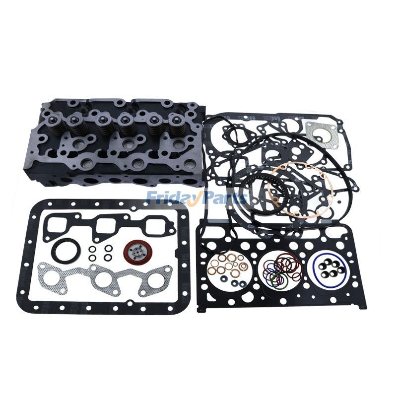 D1503 Motor Kompletter Zylinderkopf für Kubota L2800 L3200 L3400 L3300 L3410 L35 Traktor KX91-3 U35 mit Dichtungssatz