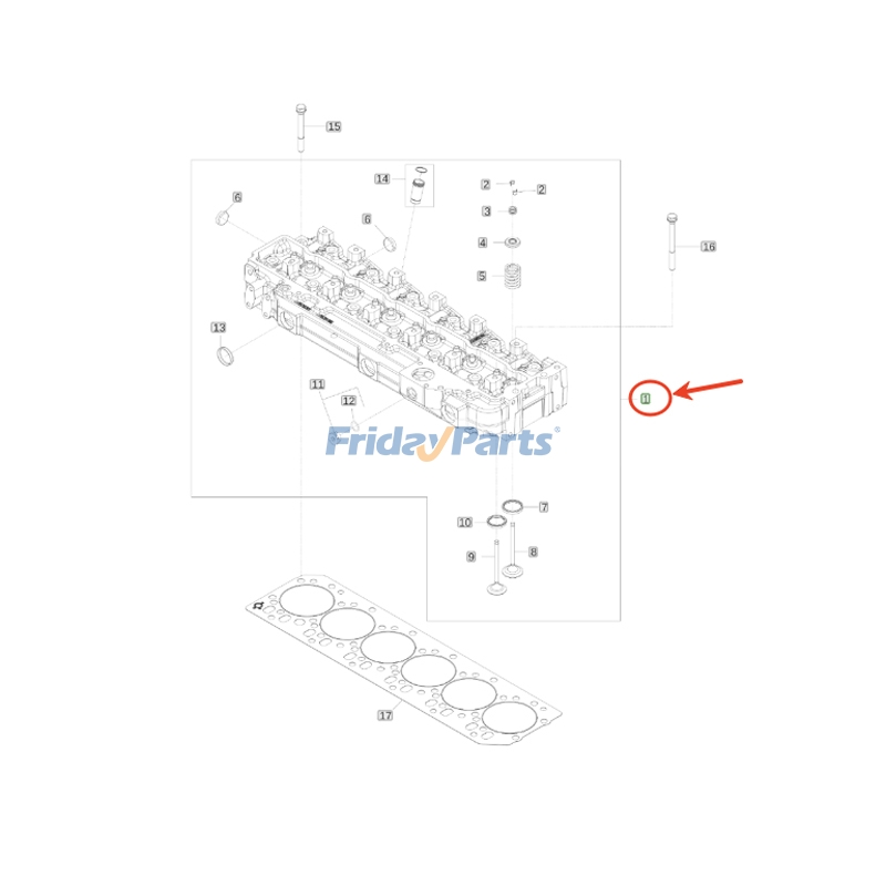 Complete Cylinder Head for Dozer,Engine,Excavator,Harvester,Loader,Skidder,Tractor
