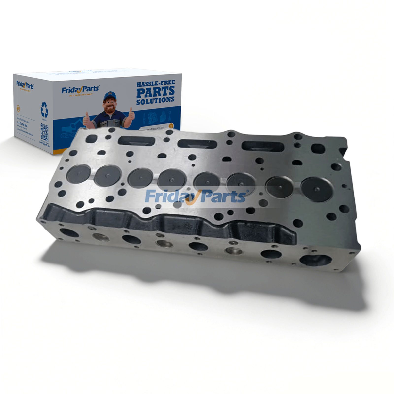 Culata completa para motor Shibaura N844 N844L N844LT Cargadora compacta New Holland L160 L213 Tractor T1530 T2310 TC40 1920