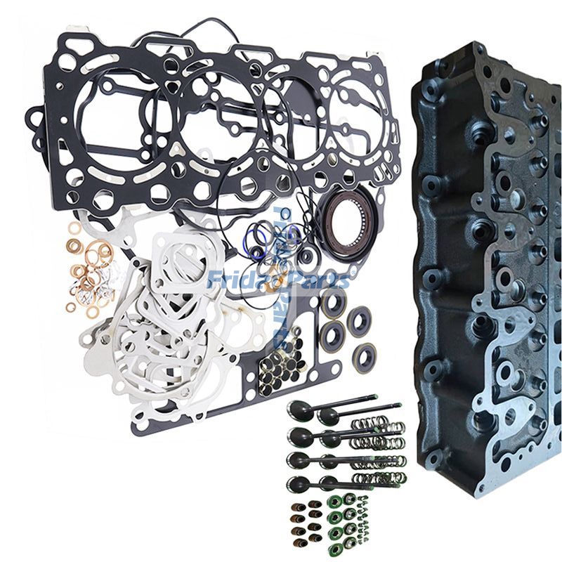 Complete Cylinder Head with Full Gasket Kit For ISUZU,For KOMATSU,For TCM Engine,Forklift,Truck