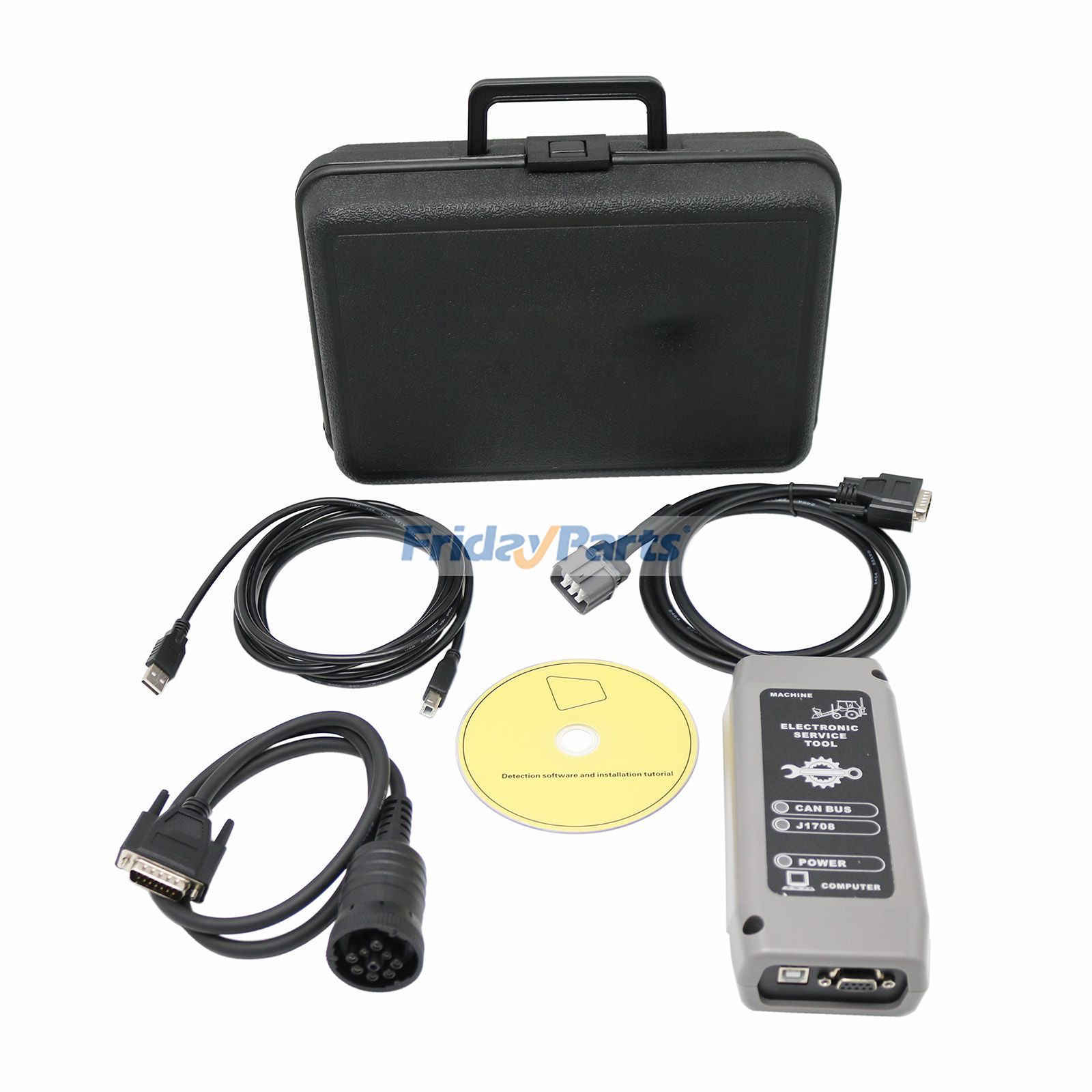 Komplettes Diagnose-Tool-Kit, neueste Version 2022, für JCB-Bagger, LKW, Traktor, Lader, Gabelstapler, Teleskoplader, neuer Typ