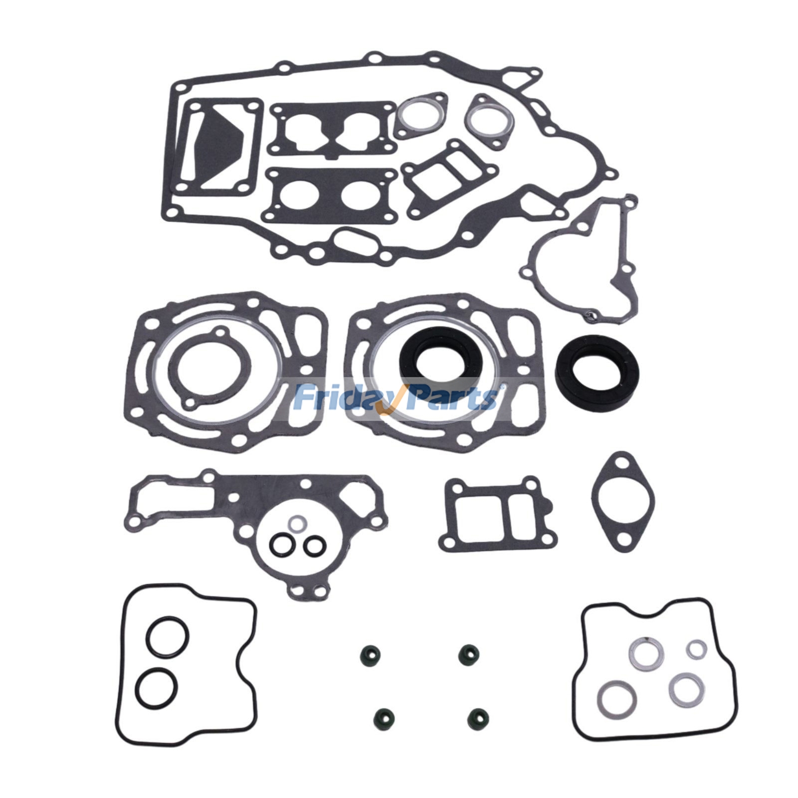Complete Gasket Set With Oil Seals UTV Mule 2500 2510 2520 3000 4010 compatible with Sport UTV/ATV
