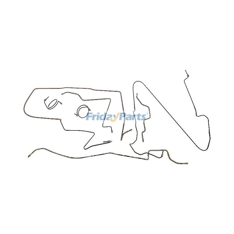 Complete Power Brake Line Kit JPB8701 for Jeep Wrangler YJ 1987-1995