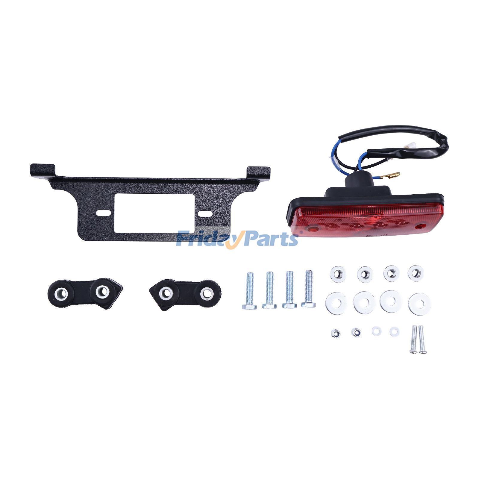 Feu arrière complet avec matériel de support Pour Yamaha