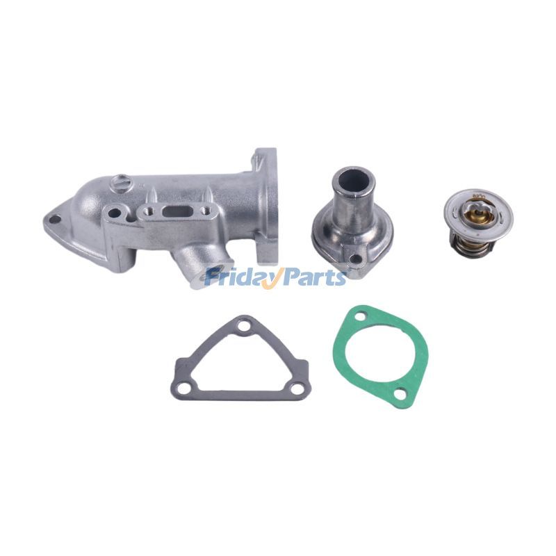 FridayParts Komplette Wasserflansch-Thermostatabdeckung
