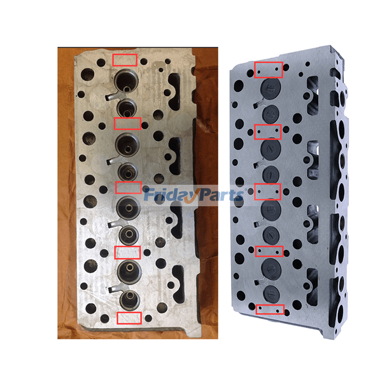 Complete Cylinder Head With Full Gasket Kit K101 R400 Wheel for Excavator